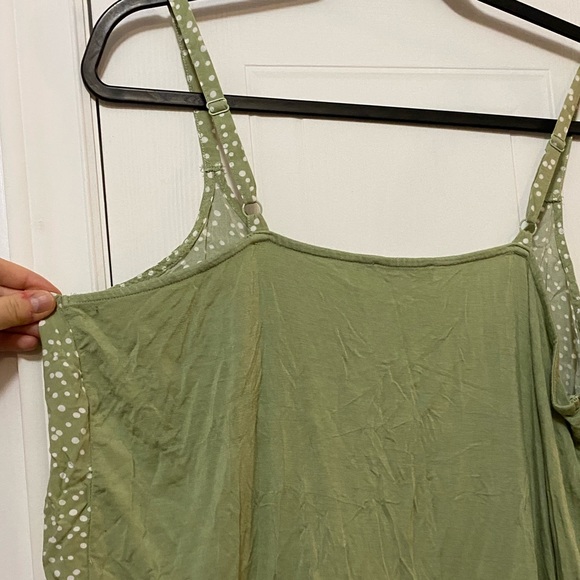 2-Pack Rickis Crop Tops -cotton summer spaghetti strap camisoles tank top size L - Picture 6 of 16